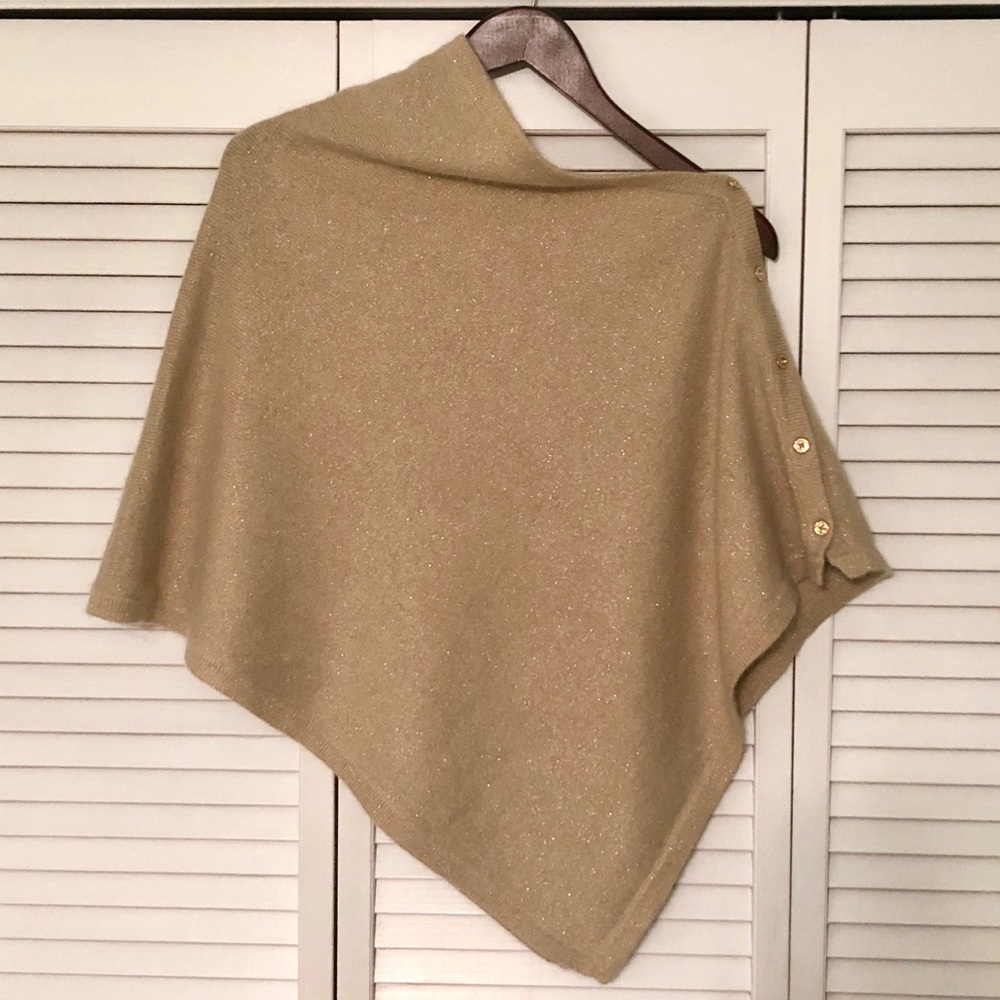 Lilly Pulitzer Harp Cashmere Wrap, gold, one size